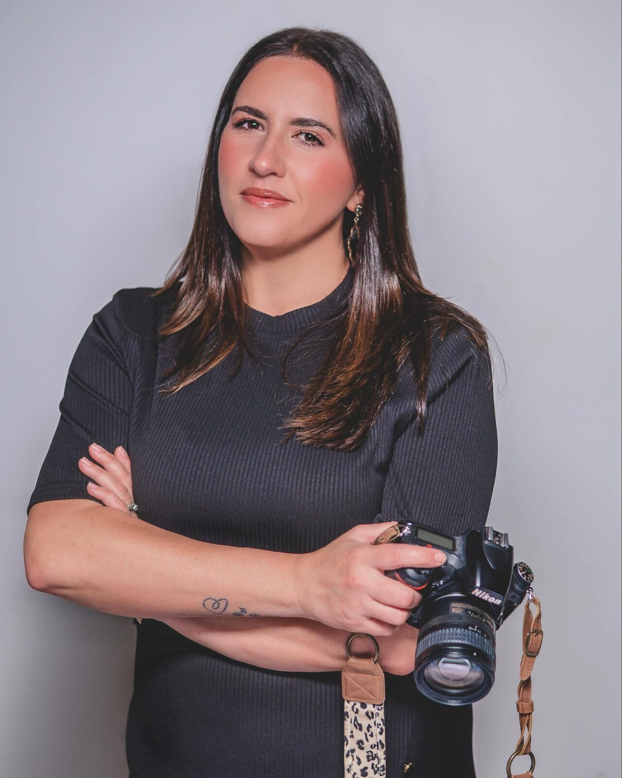 Amanda with her camera